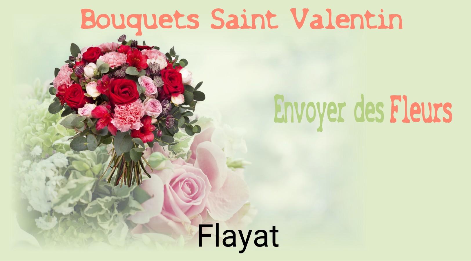 Roses de Saint-Valentin livrées à Flayat
